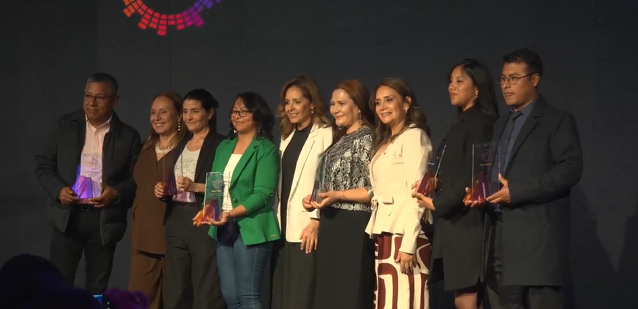 Ganadores del Premio de Periodismo con Perspectiva de Género