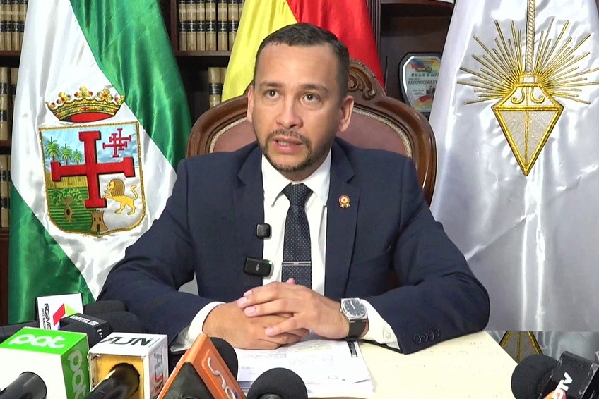 El presidente del Tribunal Supremo de Justicia (TSJ), Romer Saucedo.