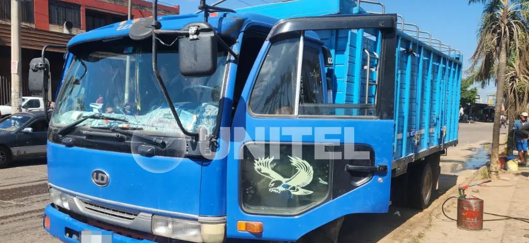 El niño fue atropellado por el camión. Foto: Unitel.