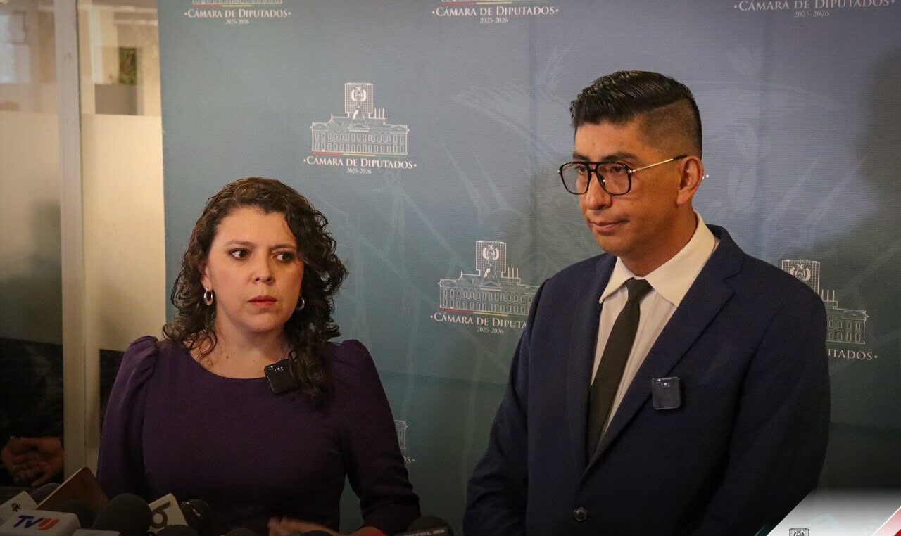 Los legisladores Daniela Cabrera y William Solís. Foto: Cámara de Diputados.