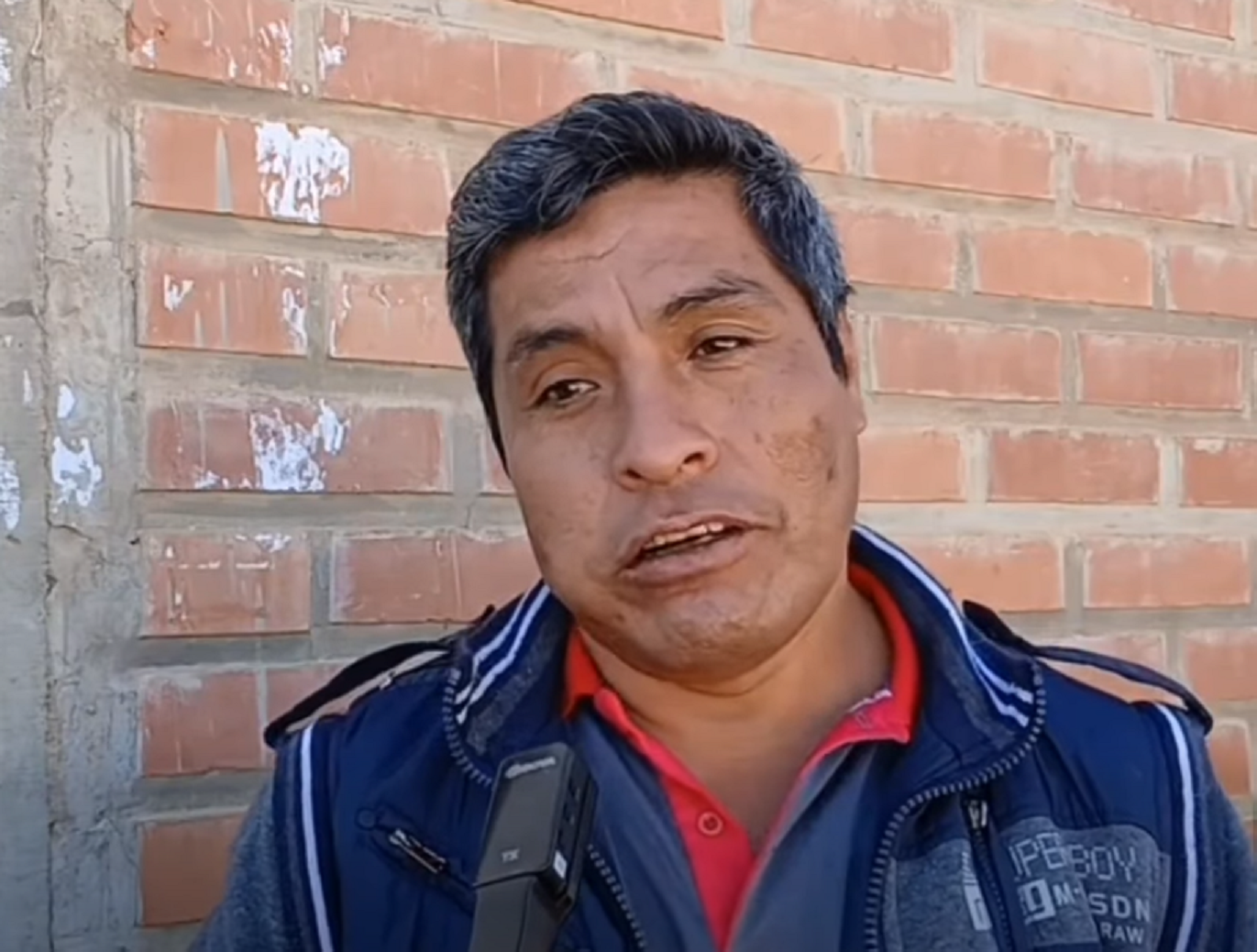 Dirigente detenido por la Policía en Cochabamba, Nelson Virreira. Foto: Captura RR.SS.