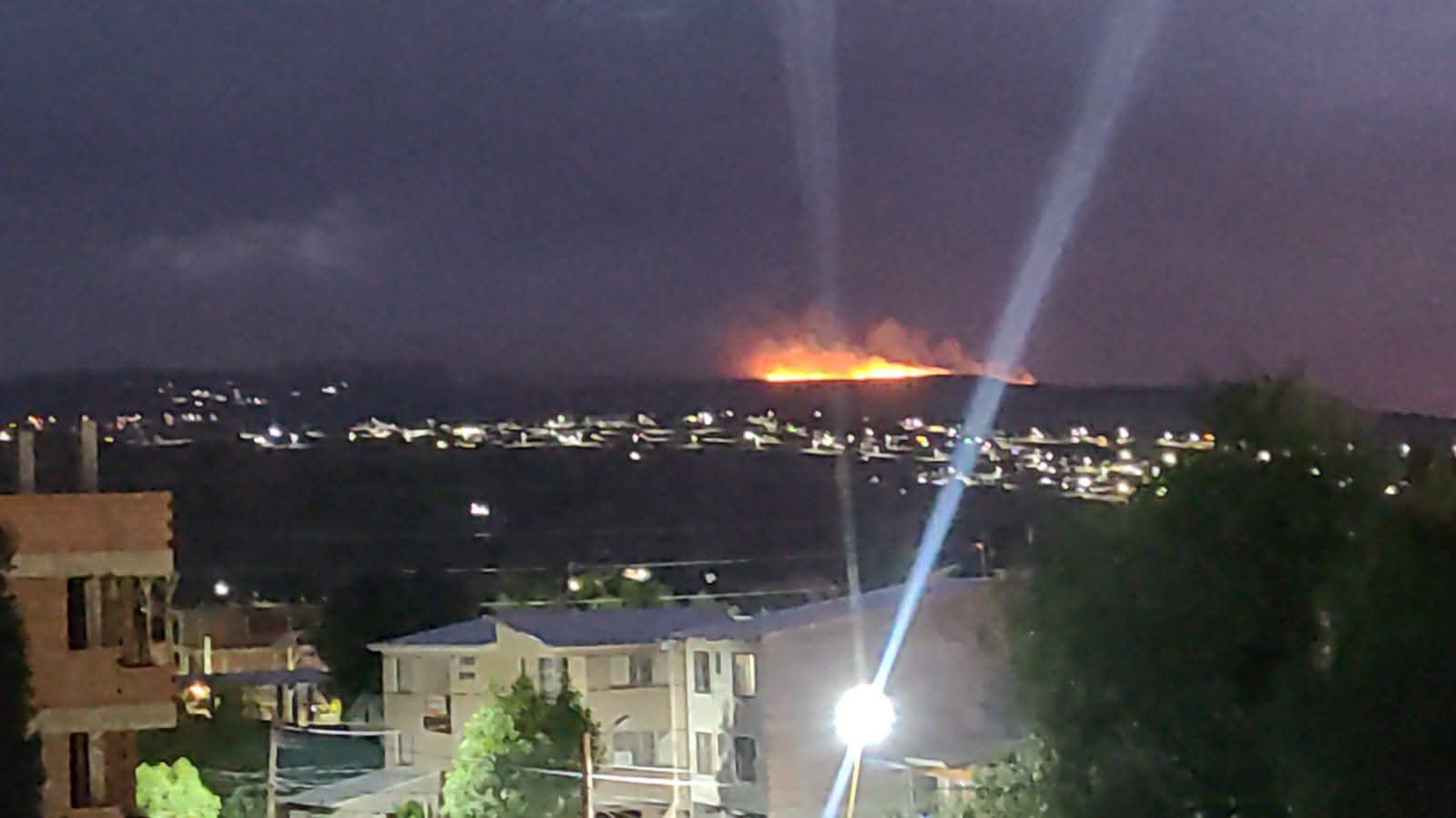 SAR-Bolivia reportó otros incendios forestales en distintos sectores del departamento.