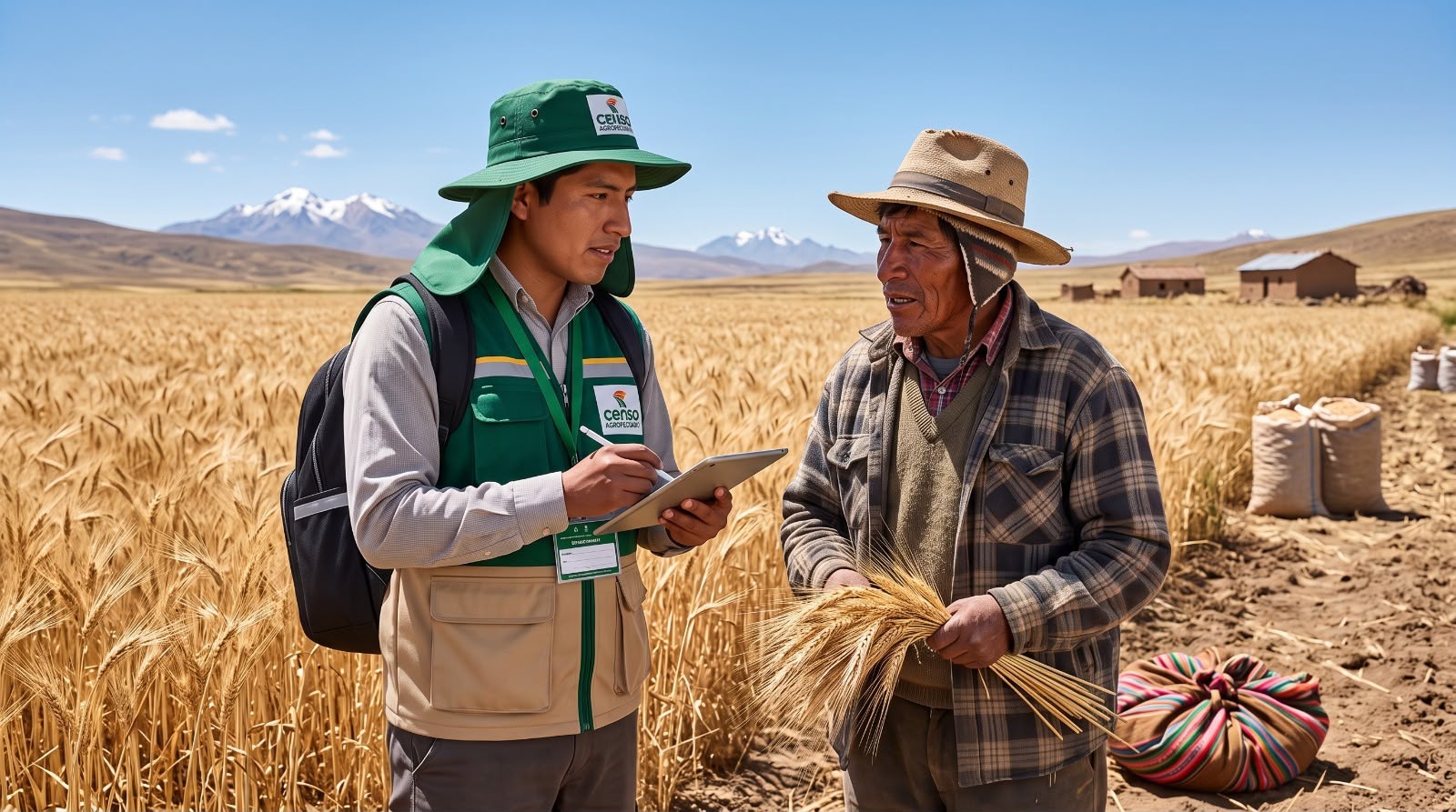 El Censo Agropecuario tiene fines exclusivamente estadísticos. Foto: INE.